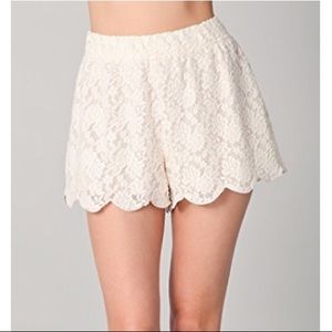 Free People Lace Shorts